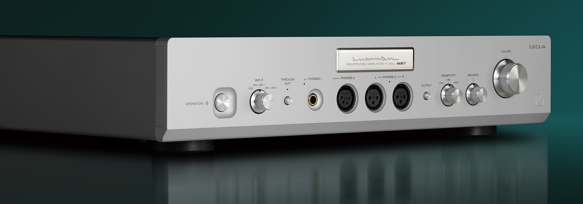 LUXMAN ヘッドフォンアンプ P-750u